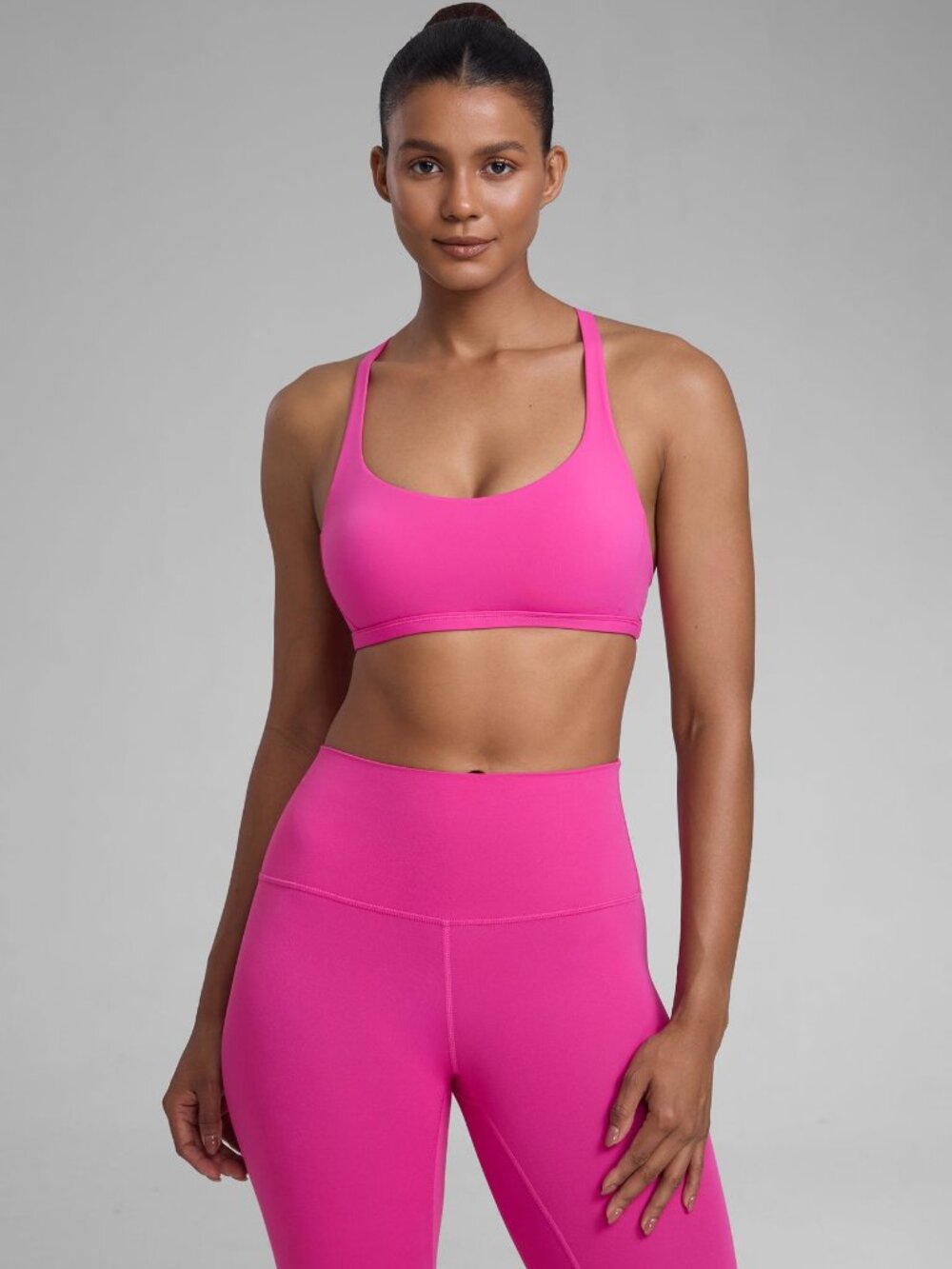 Nakedfeel Low Cut Strappy Bra (6 Straps)